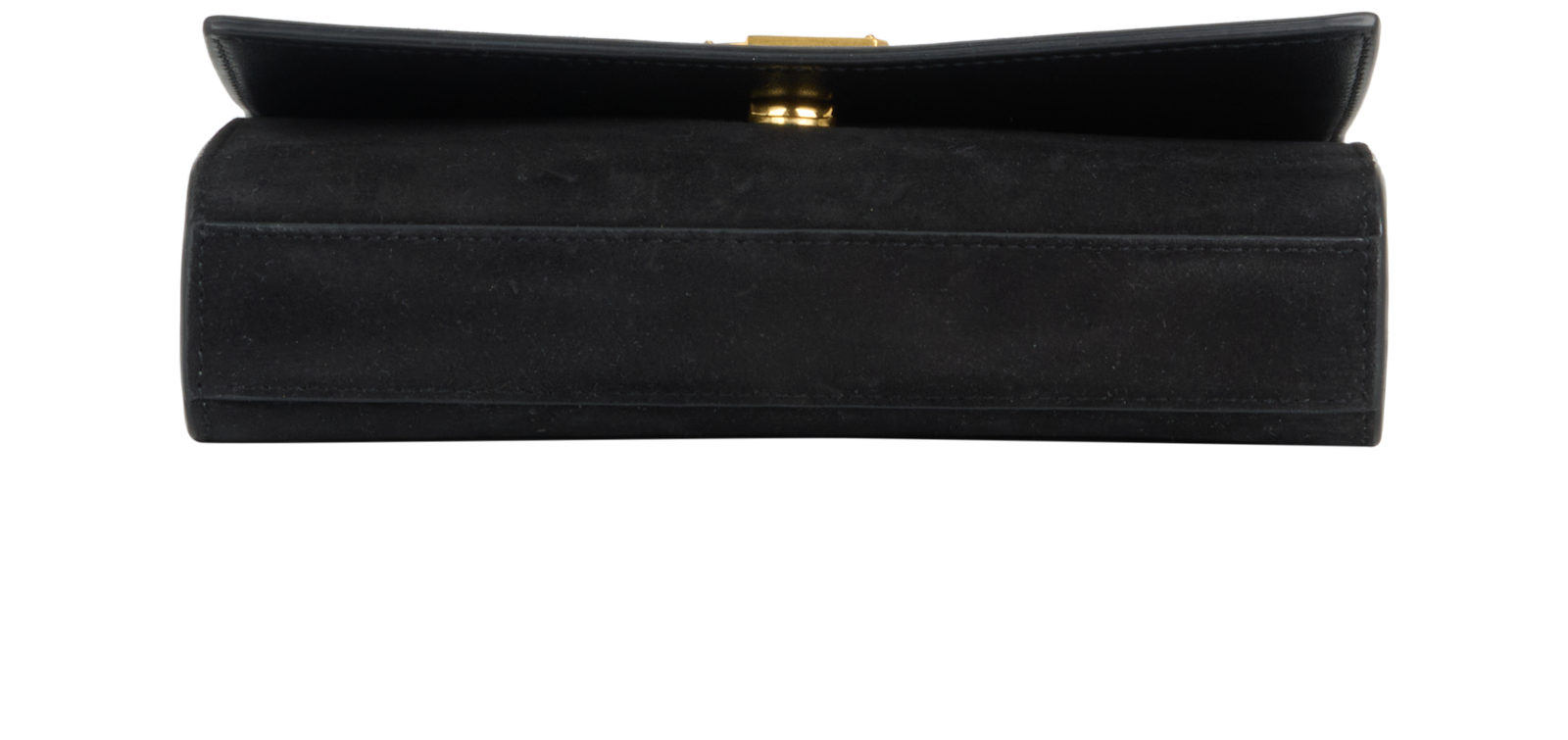 Palm Tree Small Kate, &pound;650, Handbags, Black, Suede, Top view